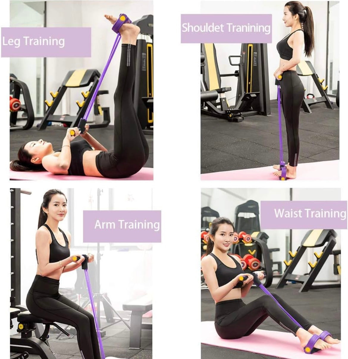 Yoga Pedal Puller Resistance Band Fitness Equipment